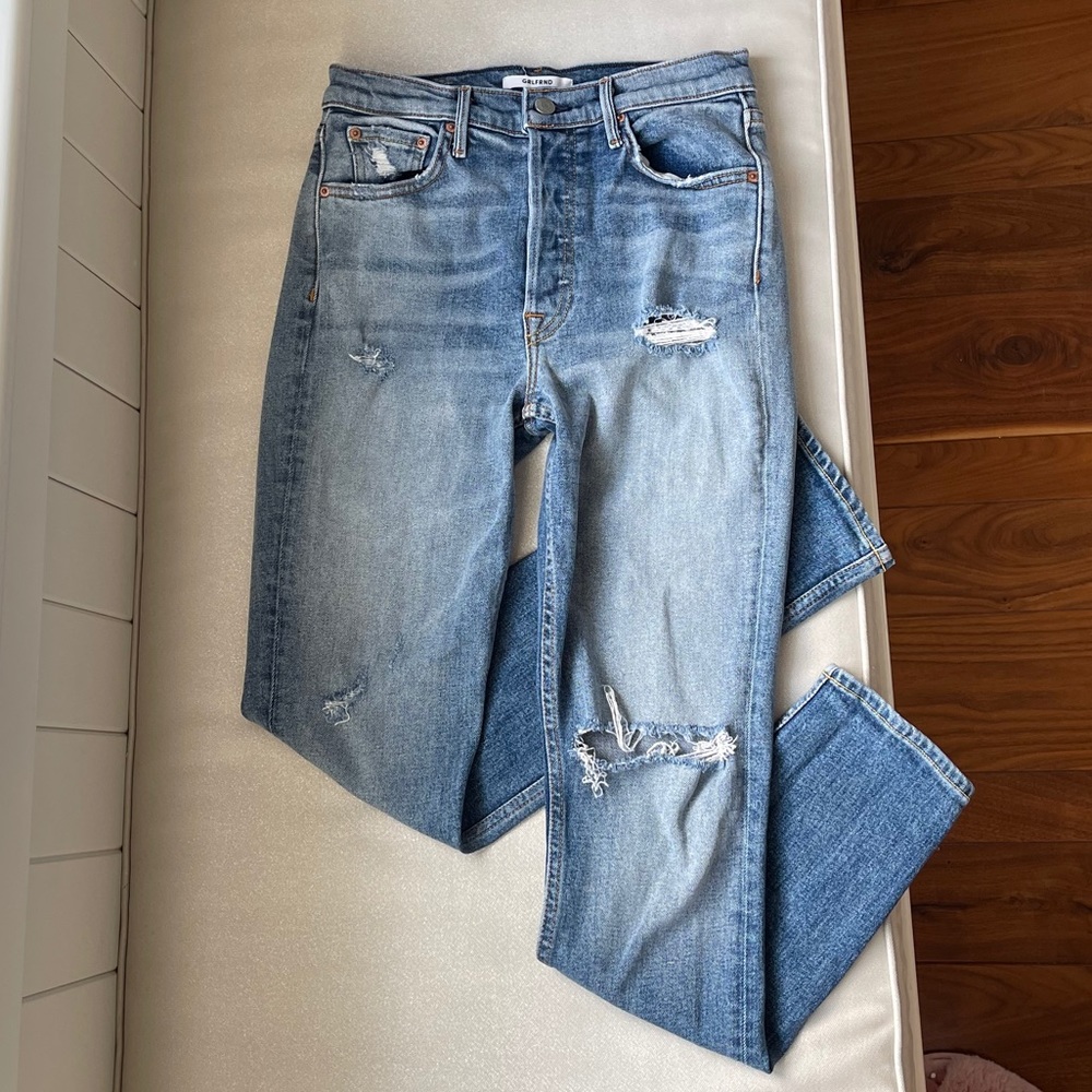 GRLFRND Karolina High-Rise Skinny Jeans